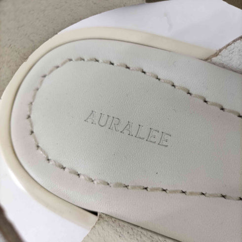 オーラリー AURALEE LEATHER BELT SANDALS MADE BY FOOT THE COACHER レディース  5 1/2